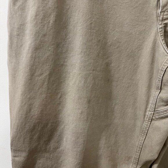 Duluth Trading Flex Fire Hose Khaki Carpenter Cargo Work Pants Size 44 x 30 - Picture 8 of 16